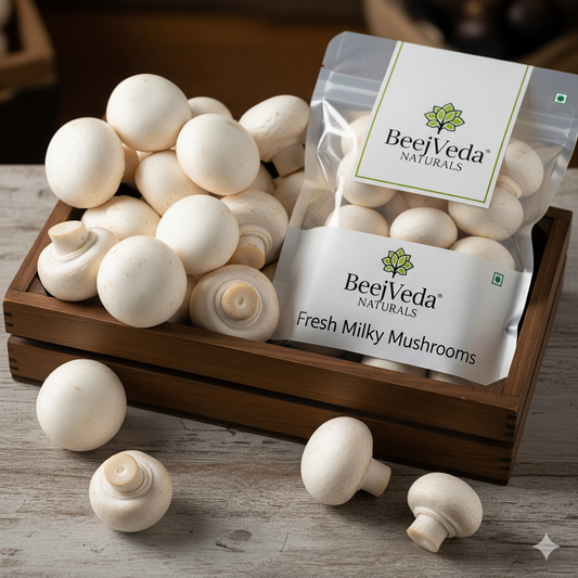 Fresh Milky Mushrooms