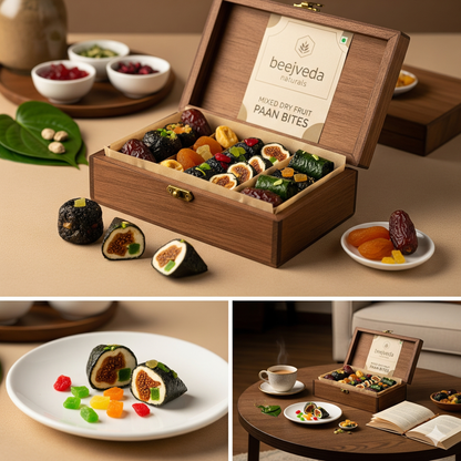 Mixed Dry Fruit Paan Bites