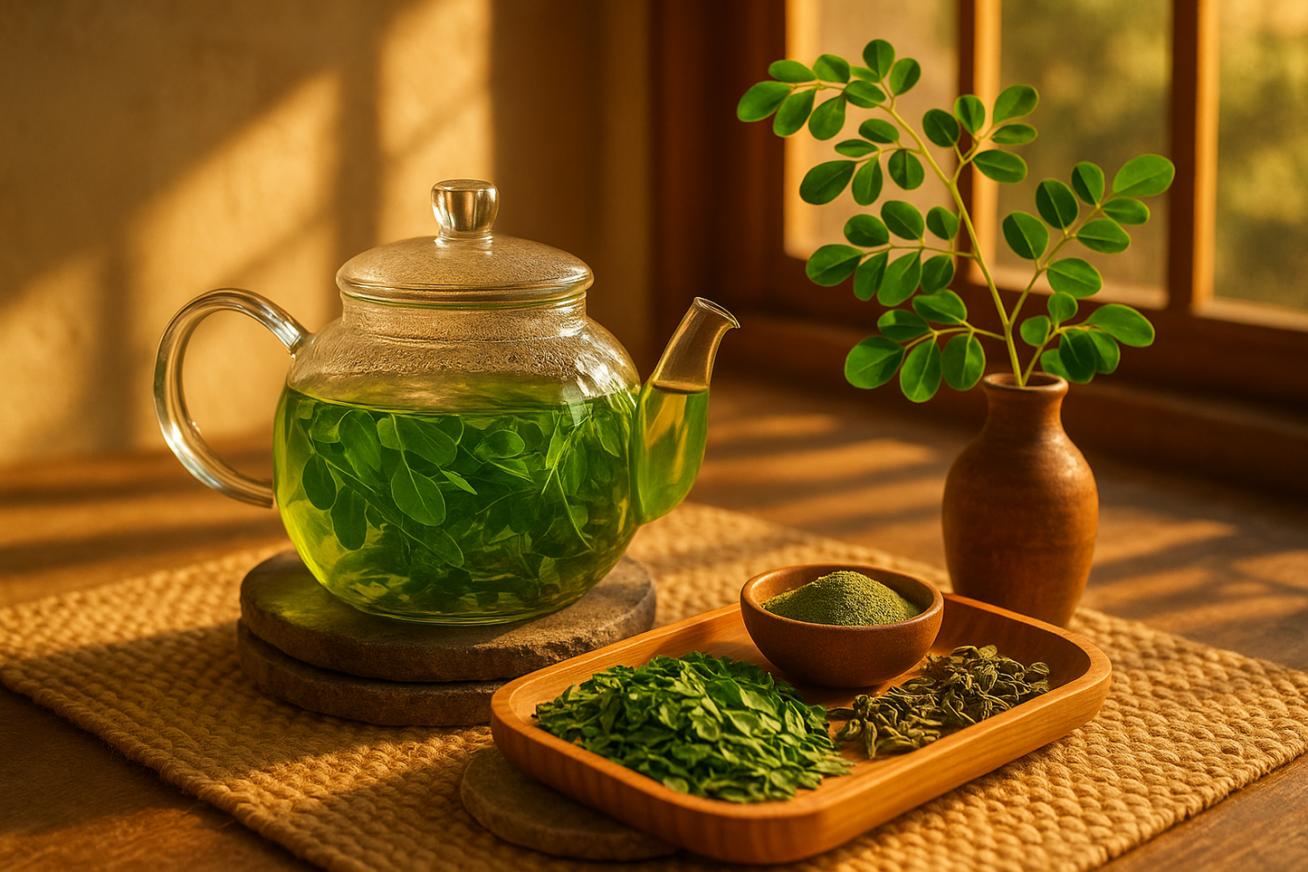 Moringa Green Tea